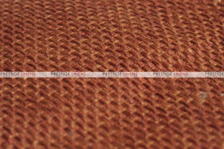 Jute Linen - Fabric by the yard - Copper