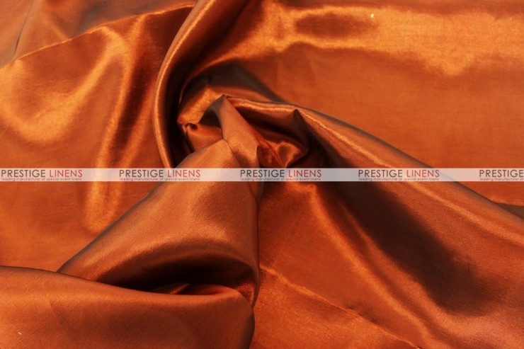 Solid Taffeta - Fabric by the yard - 600 Med Rust