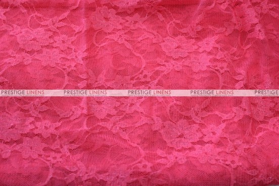  Stretch hot Pink lace Fabric 58 inches Wide Sold by Yard