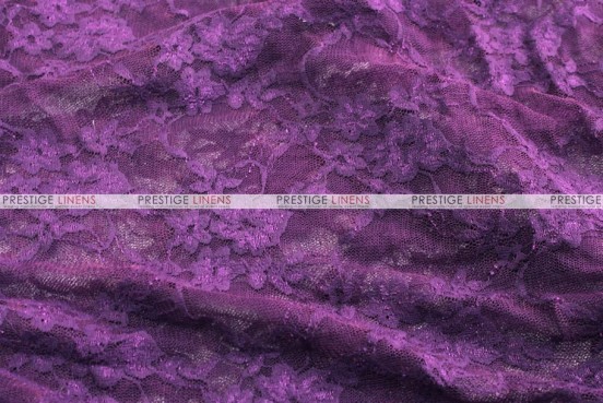 Victorian Stretch Lace - Fabric by the yard - Pink - Prestige Linens