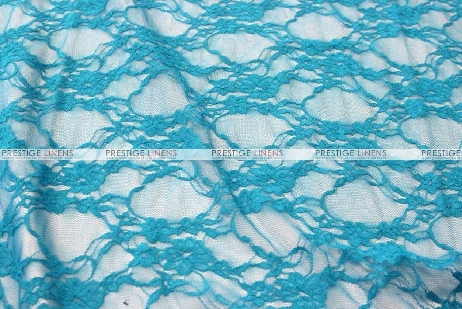 Stretch Lace in Blue - All About Fabrics