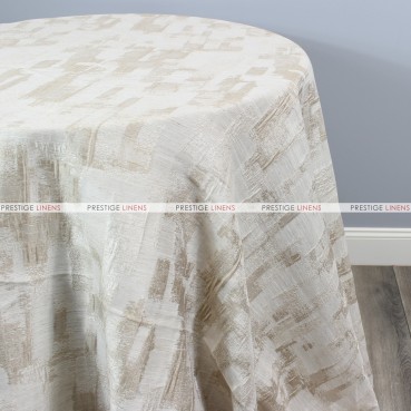 PATCHWORK TABLE LINEN - CHAMPAGNE