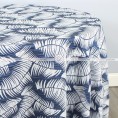 FERN TABLE LINEN - NAVY