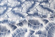 FERN TABLE LINEN - NAVY