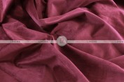 Velveteen (Double Width) Table Linen - Maroon