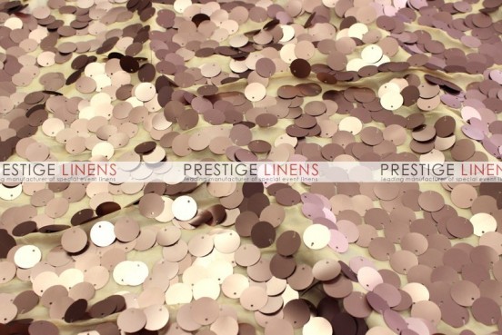 Payette Sequins - Fabric by the yard - White - Prestige Linens