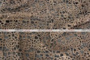 Chemical Lace Table Runner - Brown