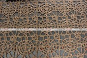 Chemical Lace Table Runner - Brown